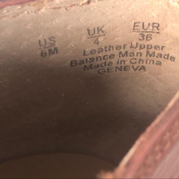 Franco Sarto Geneva Leather Ankle Boots 6M EUC - Picture 9 of 12